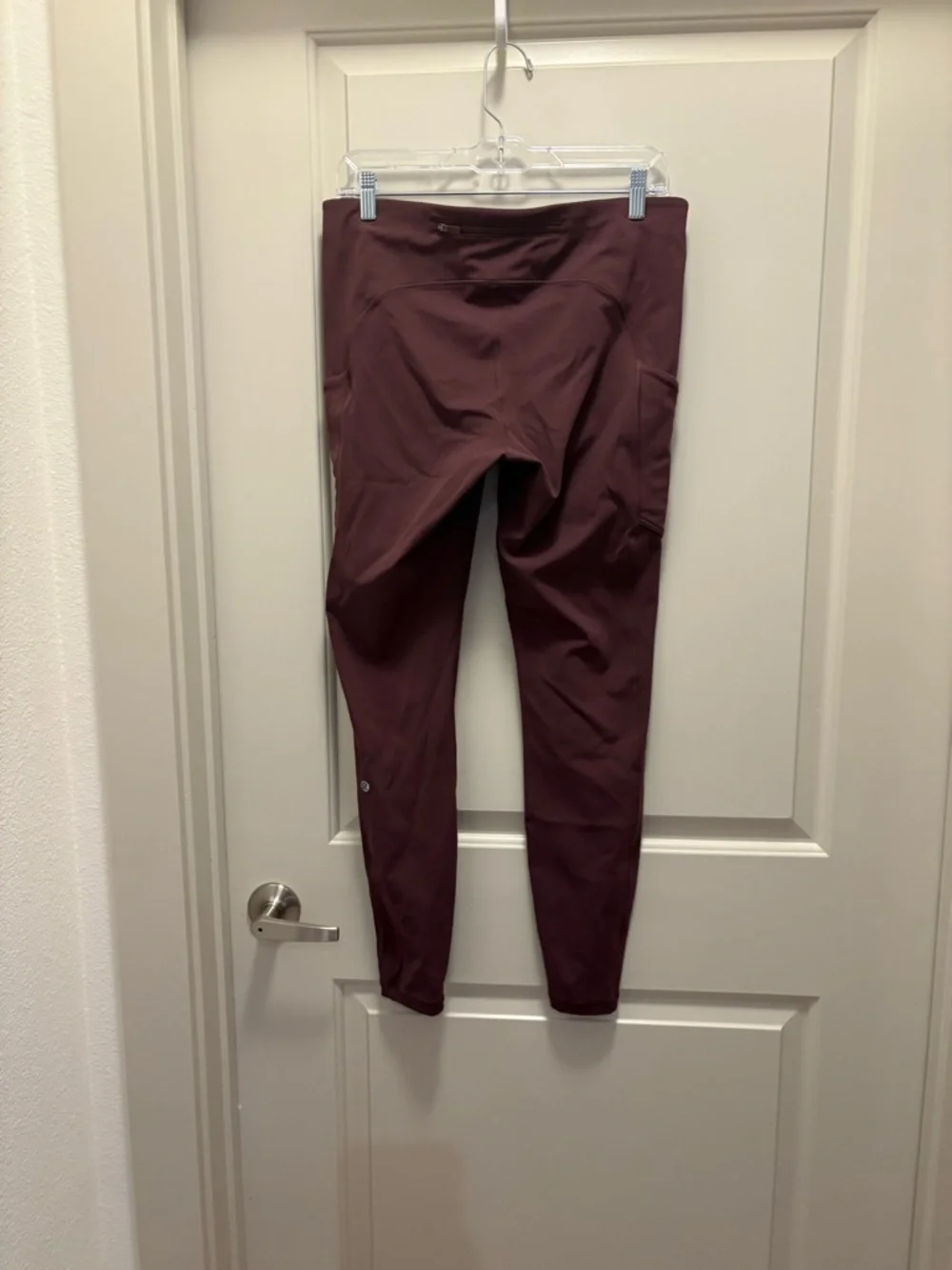 High-Waist Pocket Leggings in Deep Plum Lululemon size 10